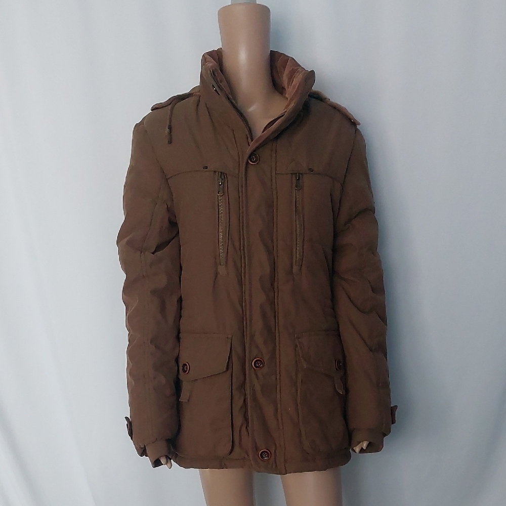 original Jacket Brown‎ Hooded Jacket Womens
